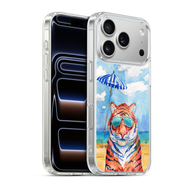 Paul Brent Animals Hip Shades Tiger Soft Gel Case for Apple iPhone 17 Pro