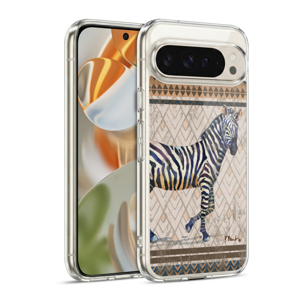 Paul Brent Animals Tribal Zebra Soft Gel Case for Google Pixel 9 / Pixel 9 Pro
