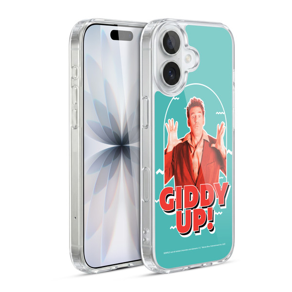 Seinfeld Graphics Giddy Up! Soft Gel Case for Apple iPhone 17
