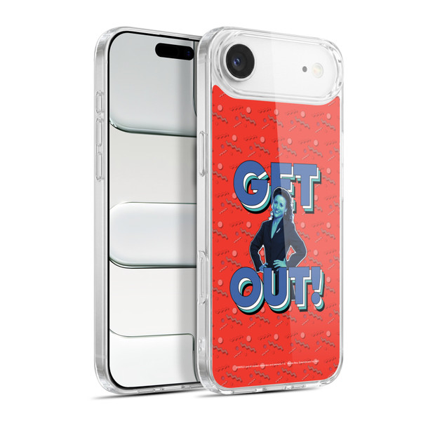 Seinfeld Graphics Get Out! Soft Gel Case for Apple iPhone 17 Air