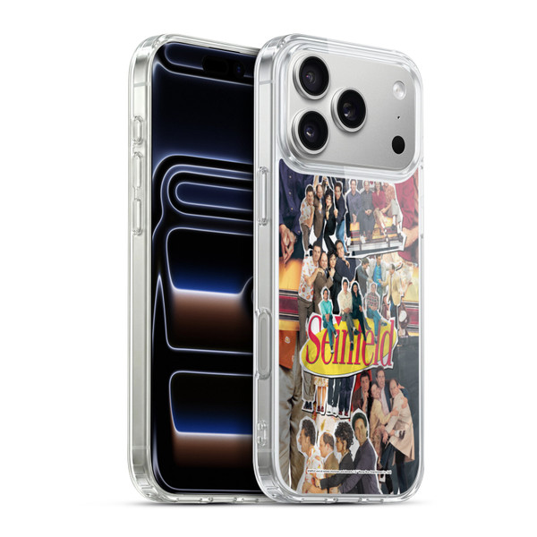 Seinfeld Graphics Collage Soft Gel Case for Apple iPhone 17 Pro Max