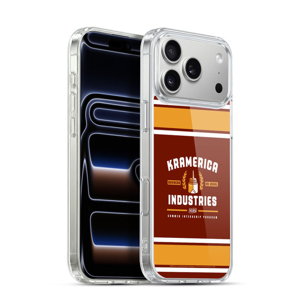 Seinfeld Graphics Kramerica Industries Soft Gel Case for Apple iPhone 17 Pro Max