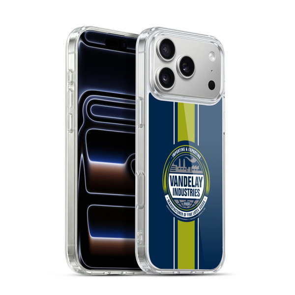 Seinfeld Graphics Vandelay Industries Soft Gel Case for Apple iPhone 17 Pro Max