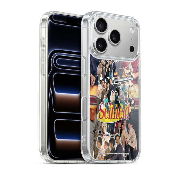 Seinfeld Graphics Collage Soft Gel Case for Apple iPhone 17 Pro