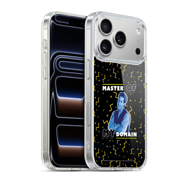 Seinfeld Graphics Master Of My Domain Soft Gel Case for Apple iPhone 17 Pro