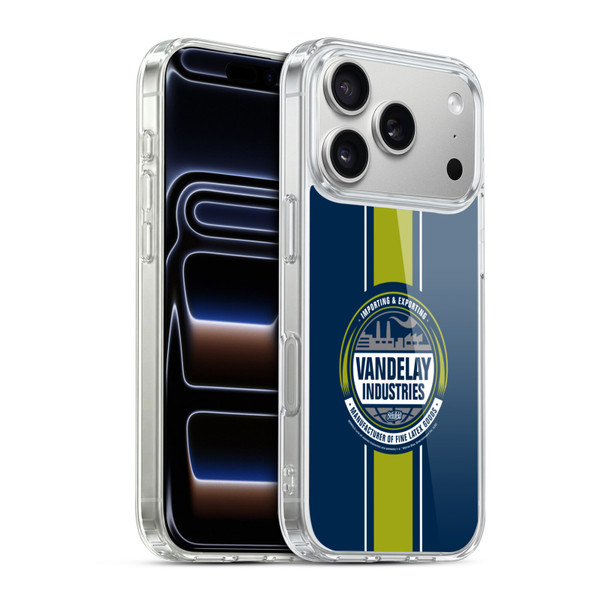 Seinfeld Graphics Vandelay Industries Soft Gel Case for Apple iPhone 17 Pro