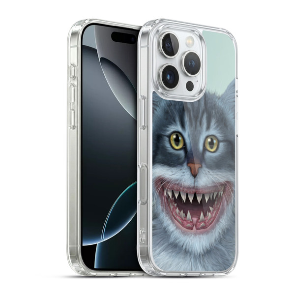 Vincent Hie Animals Sharkitten Soft Gel Case for Apple iPhone 16 Pro & MagSafe