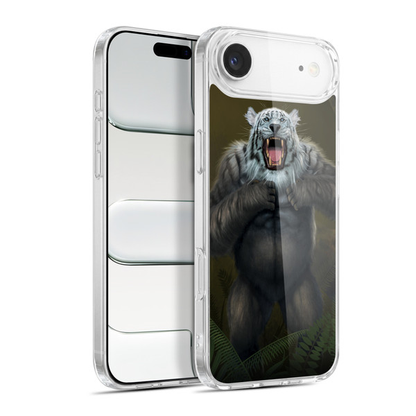 Vincent Hie Animals Tiger Gorilla Soft Gel Case for Apple iPhone 17 Air