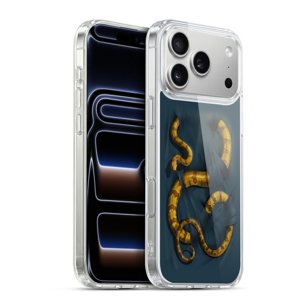 Vincent Hie Animals Snake Soft Gel Case for Apple iPhone 17 Pro Max