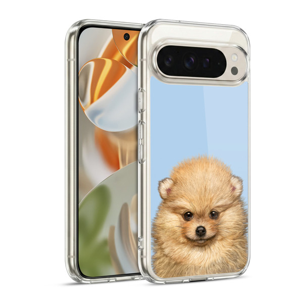 Vincent Hie Animals Pomeranian Puppy Soft Gel Case for Google Pixel 9 / Pixel 9 Pro