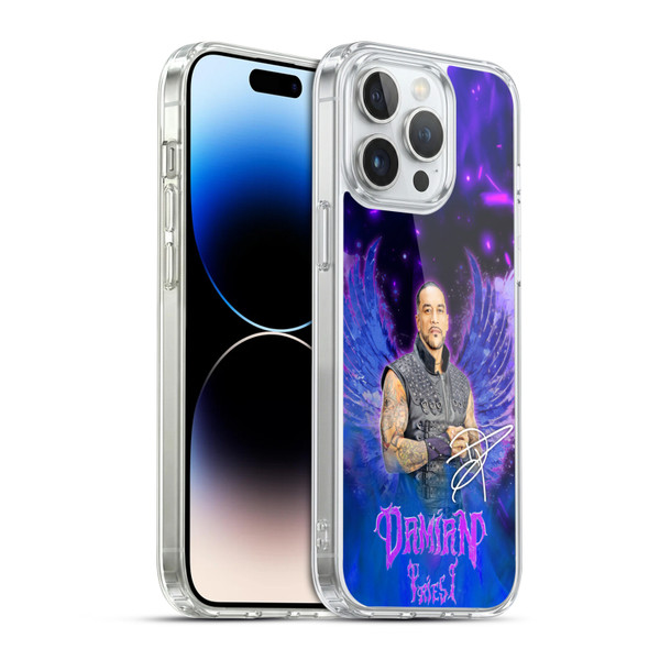 WWE Damian Priest Portrait Soft Gel Case for Apple iPhone 14 Pro Max & MagSafe