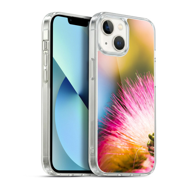 PLdesign Flowers And Leaves Silk Tree Soft Gel Case for Apple iPhone 13