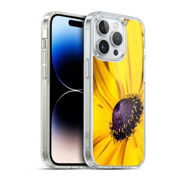PLdesign Flowers And Leaves Daisy Soft Gel Case for Apple iPhone 13 Pro & MagSafe
