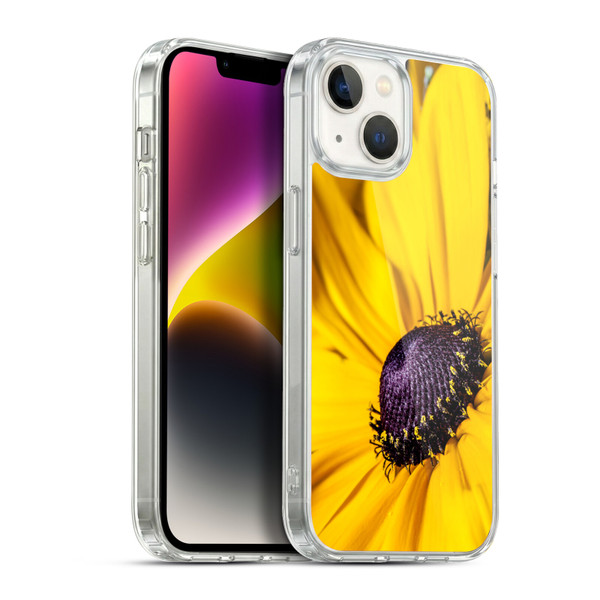 PLdesign Flowers And Leaves Daisy Soft Gel Case for Apple iPhone 14