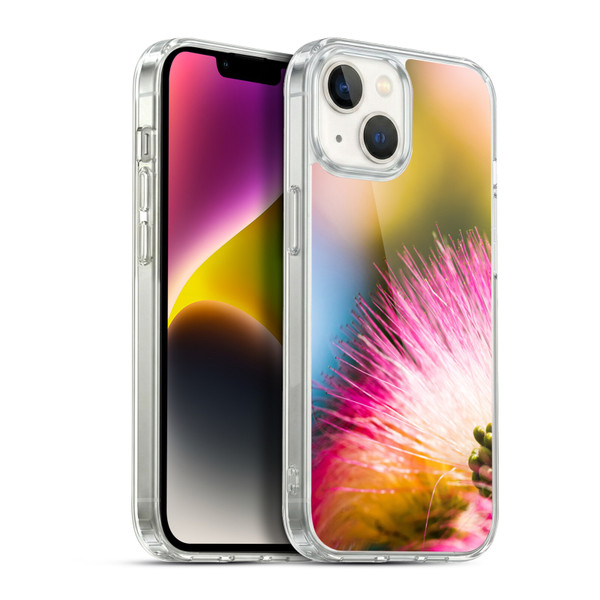 PLdesign Flowers And Leaves Silk Tree Soft Gel Case for Apple iPhone 14