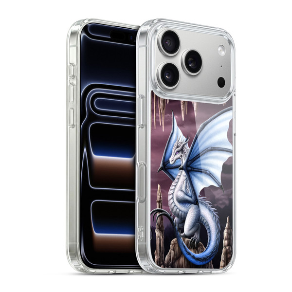 Sarah Richter Fantasy Creatures Blue Dragon Soft Gel Case for Apple iPhone 17 Pro