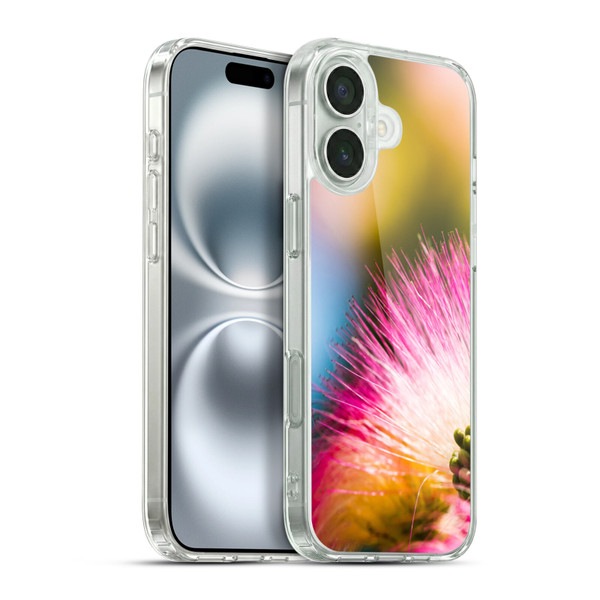 PLdesign Flowers And Leaves Silk Tree Soft Gel Case for Apple iPhone 16 Plus & MagSafe