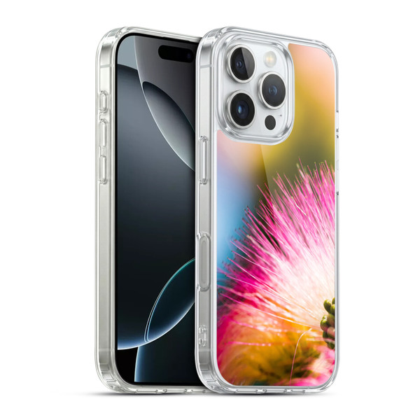 PLdesign Flowers And Leaves Silk Tree Soft Gel Case for Apple iPhone 16 Pro & MagSafe