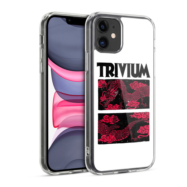 Trivium Graphics Double Dragons Soft Gel Case for Apple iPhone 11