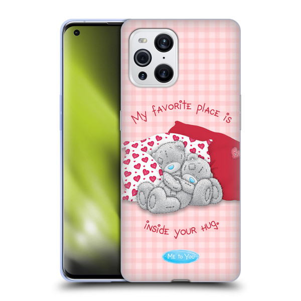 Me To You Classic Tatty Teddy Hug Soft Gel Case for OPPO Find X3 / Pro