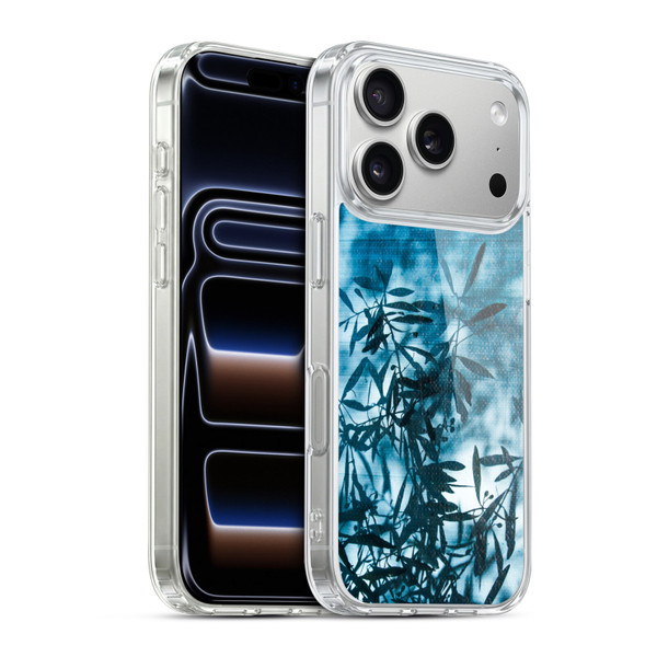 PLdesign Flowers And Leaves Olive Tree Silhouette Soft Gel Case for Apple iPhone 17 Pro