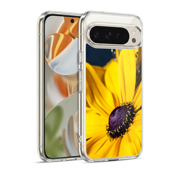 PLdesign Flowers And Leaves Daisy Soft Gel Case for Google Pixel 9 / Pixel 9 Pro