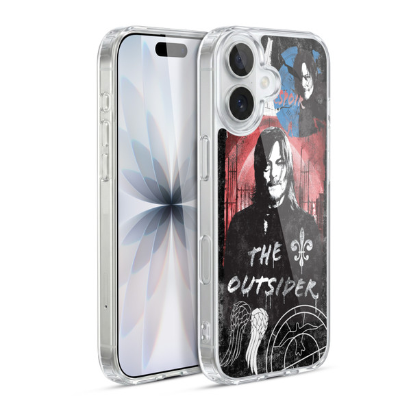The Walking Dead: Daryl Dixon Graphics The Outsider Soft Gel Case for Apple iPhone 17