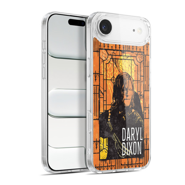 The Walking Dead: Daryl Dixon Graphics Character Art Soft Gel Case for Apple iPhone 17 Air