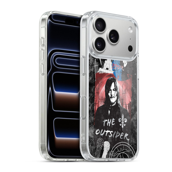The Walking Dead: Daryl Dixon Graphics The Outsider Soft Gel Case for Apple iPhone 17 Pro