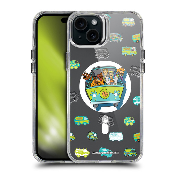 Scooby-Doo Character Art Mystery Incorporated SHOCKPROOF BUMPER CASE COMPATIBLE WITH Apple iPhone 15 Plus & MAGSAFE