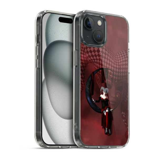Simone Gatterwe Assorted Designs Jester Soft Gel Case for Apple iPhone 15 & MagSafe