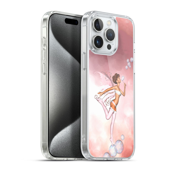 Simone Gatterwe Assorted Designs Bubble Fea Soft Gel Case for Apple iPhone 15 Pro Max & MagSafe