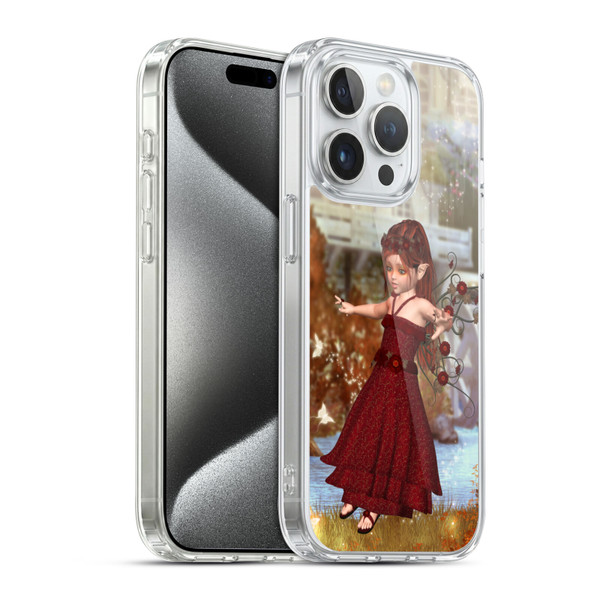 Simone Gatterwe Assorted Designs Autumn Fairy Soft Gel Case for Apple iPhone 15 Pro & MagSafe