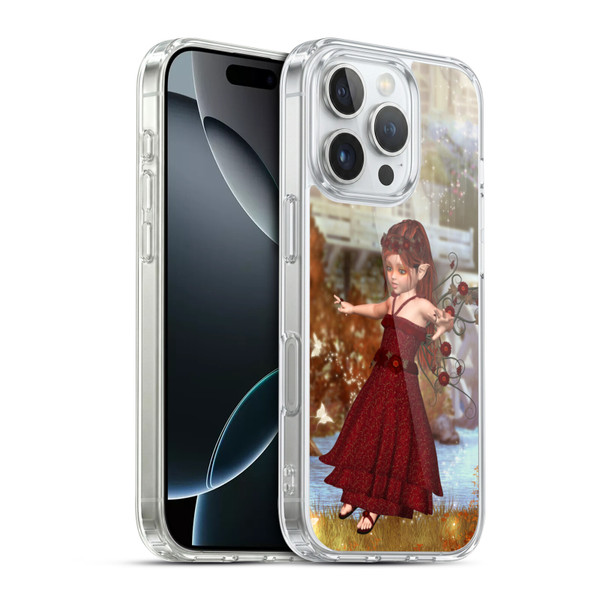 Simone Gatterwe Assorted Designs Autumn Fairy Soft Gel Case for Apple iPhone 16 Pro & MagSafe