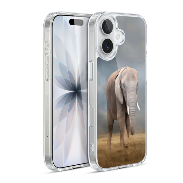 Simone Gatterwe Assorted Designs Elephant Tour Soft Gel Case for Apple iPhone 17
