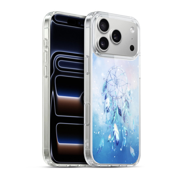 Simone Gatterwe Assorted Designs Blue Dreamcatcher Soft Gel Case for Apple iPhone 17 Pro Max