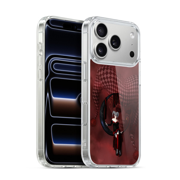 Simone Gatterwe Assorted Designs Jester Soft Gel Case for Apple iPhone 17 Pro