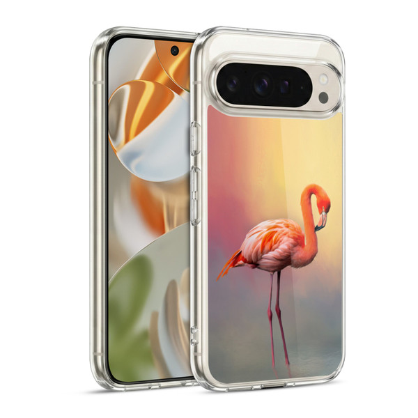 Simone Gatterwe Assorted Designs American Flamingo Soft Gel Case for Google Pixel 9 / Pixel 9 Pro