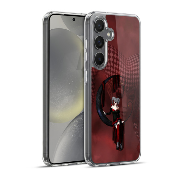 Simone Gatterwe Assorted Designs Jester Soft Gel Case for Samsung Galaxy S24+ 5G & MagSafe