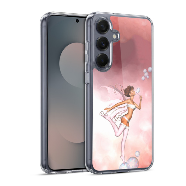 Simone Gatterwe Assorted Designs Bubble Fea Soft Gel Case for Samsung Galaxy S25 & MagSafe