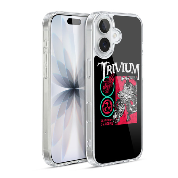 Trivium Graphics Deadmen And Dragons Date Soft Gel Case for Apple iPhone 17