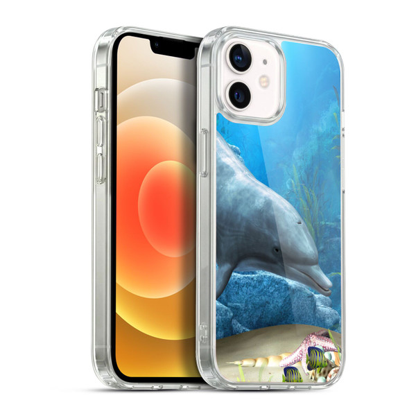 Simone Gatterwe Dolphins Dolphin World Soft Gel Case for Apple iPhone 12 / iPhone 12 Pro & MagSafe