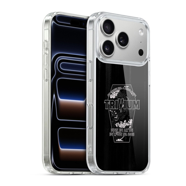 Trivium Graphics No Gods Soft Gel Case for Apple iPhone 17 Pro