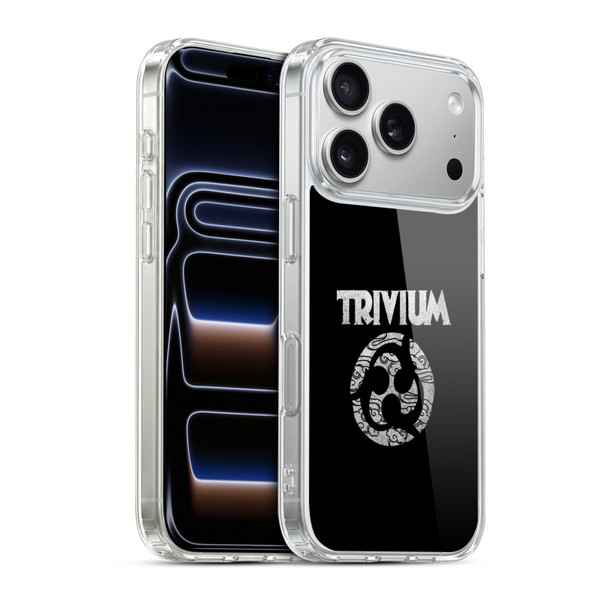 Trivium Graphics Swirl Logo Soft Gel Case for Apple iPhone 17 Pro