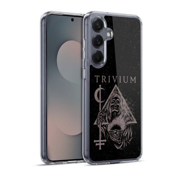 Trivium Graphics Reaper Triangle Soft Gel Case for Samsung Galaxy S25+ & MagSafe