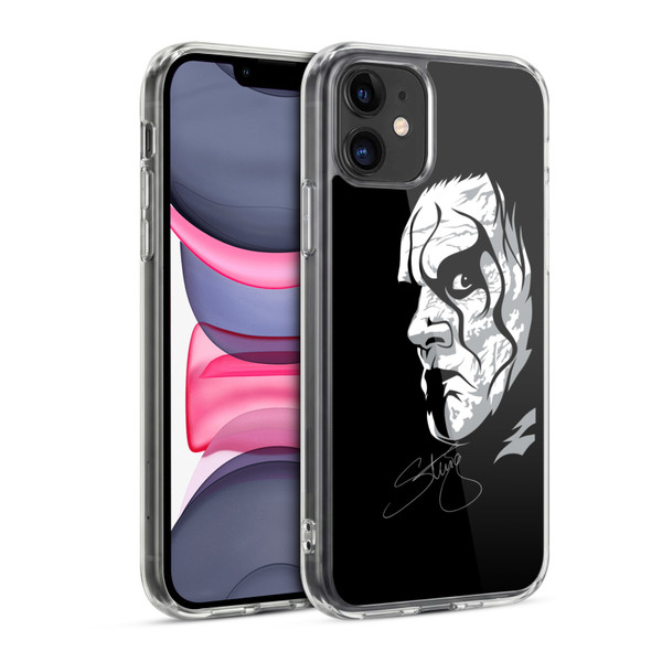 WWE Sting Signature Soft Gel Case for Apple iPhone 11