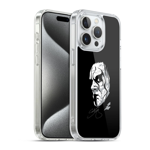 WWE Sting Signature Soft Gel Case for Apple iPhone 15 Pro & MagSafe