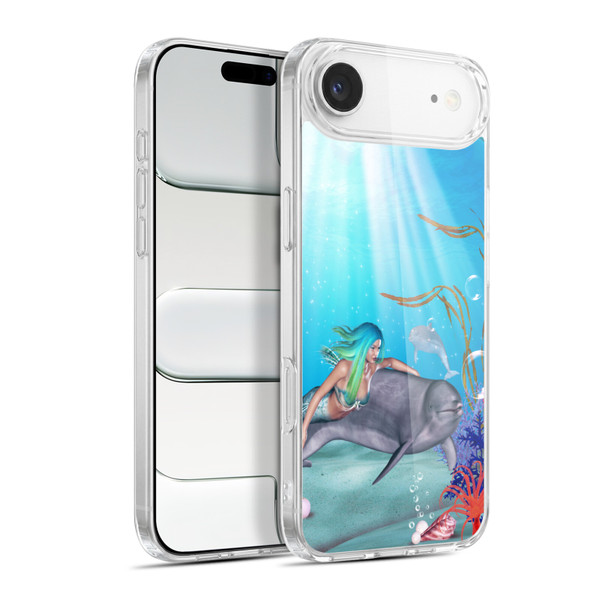 Simone Gatterwe Dolphins Mermaid Tour Soft Gel Case for Apple iPhone 17 Air