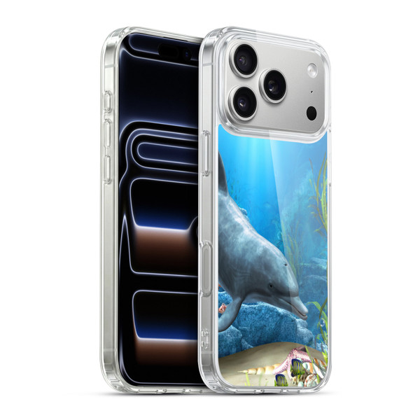 Simone Gatterwe Dolphins Dolphin World Soft Gel Case for Apple iPhone 17 Pro Max