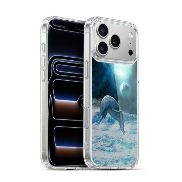 Simone Gatterwe Dolphins Freedom Soft Gel Case for Apple iPhone 17 Pro Max